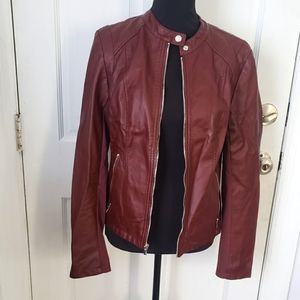 Express Faux Leather Moto Jacket